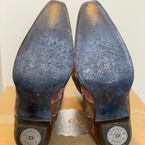 Double D Ranch Star Spangled Cowboy Boot, 8 1/2 - Picture 3 of 3